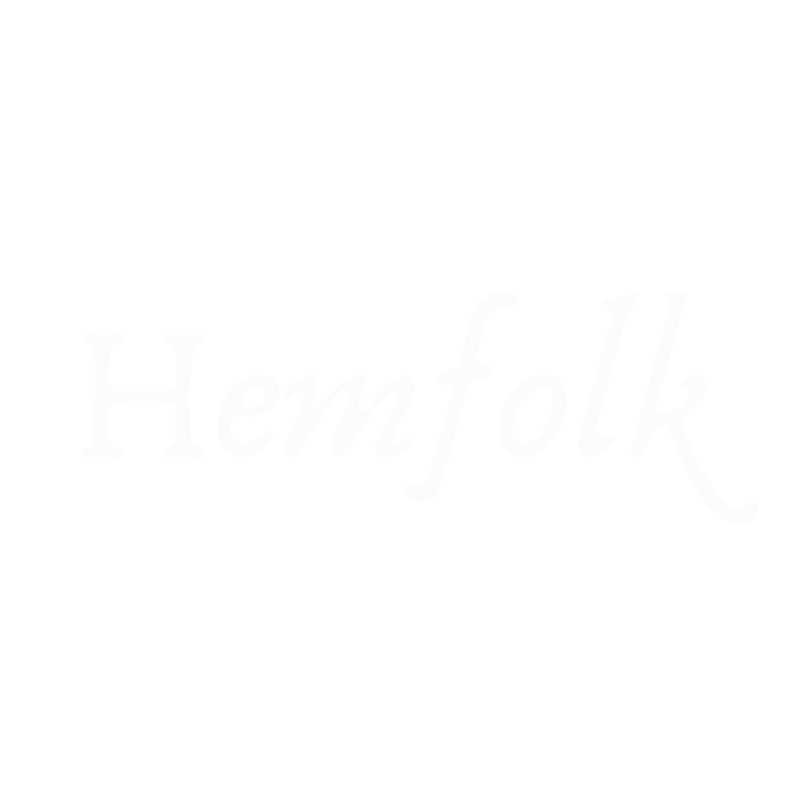 Hemfolk valkoinen logo