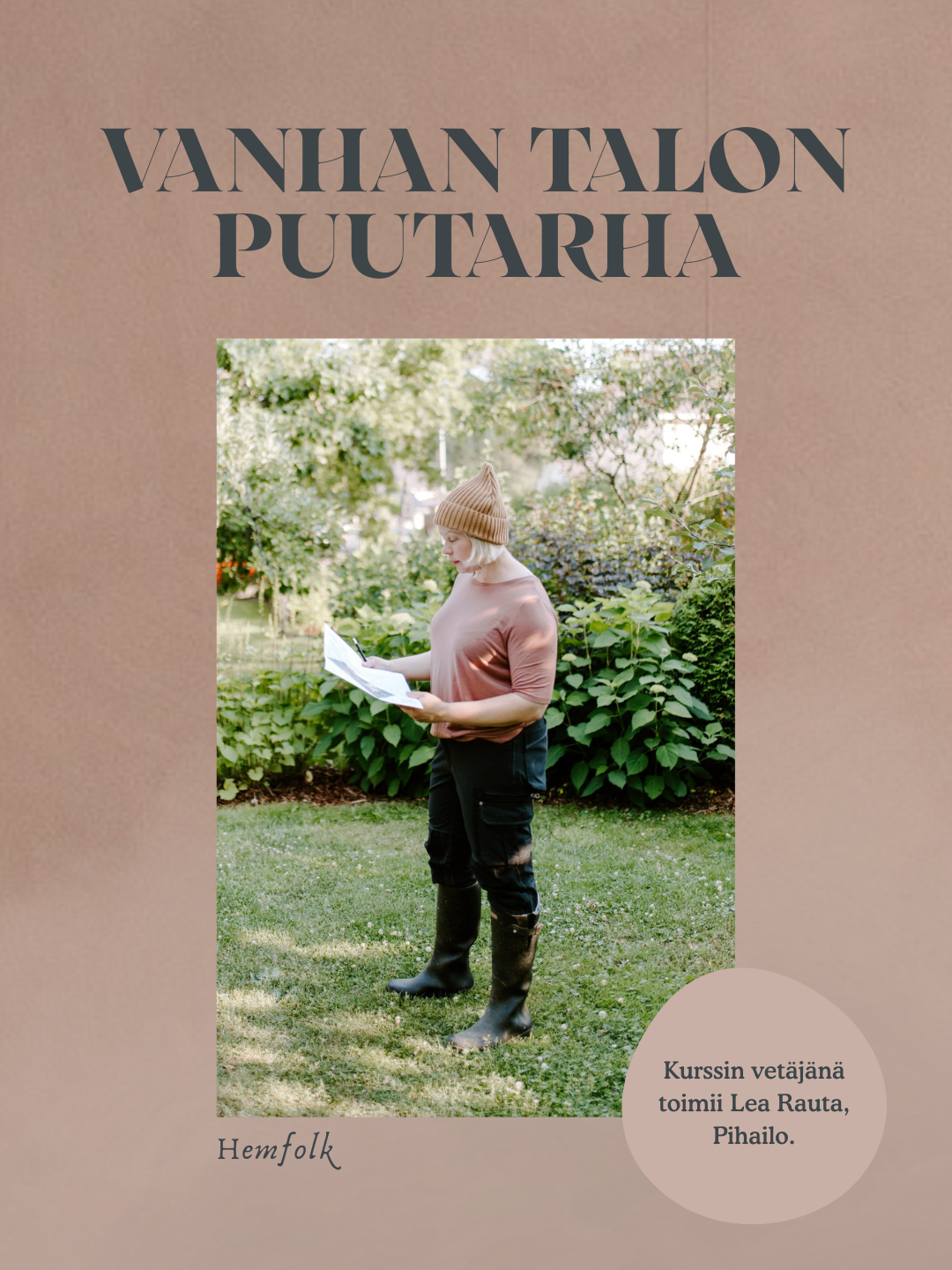 Vanhan talon puutarhasuunnittelu 13.9.2026