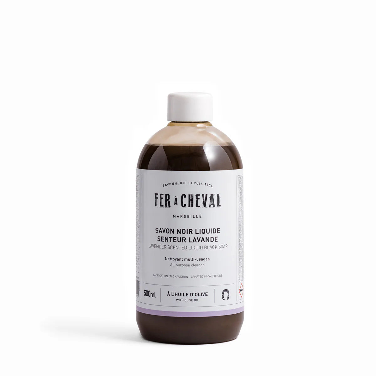 Fer à Cheval laventelintuoksuinen nestemäinen mustasaippua 500ml